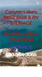 Mobile Screenshot of parkplace4rvs.com