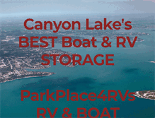 Tablet Screenshot of parkplace4rvs.com